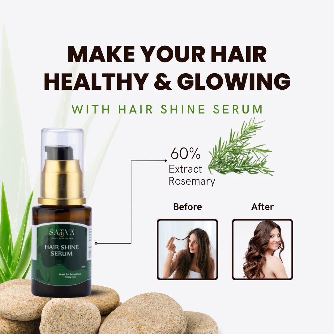 Satva Hair Shine Serum - 30 ml - Image 3
