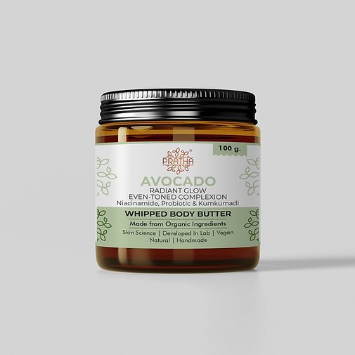 Whipped Body Butter – Avocado | Radiant Glow Even-Toned Complexion (100 gm)