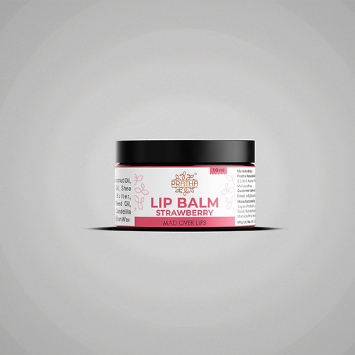 Natural Strawberry Lip balm (10ml)