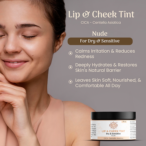 Lip & Cheek Tint- Dry & Sensitive (10 ml) - Image 2