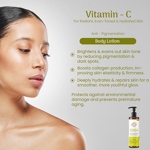 Vitamin C Body Lotion | Anti Pigmentation - Glow Boost Formula (200 ml) - Image 5