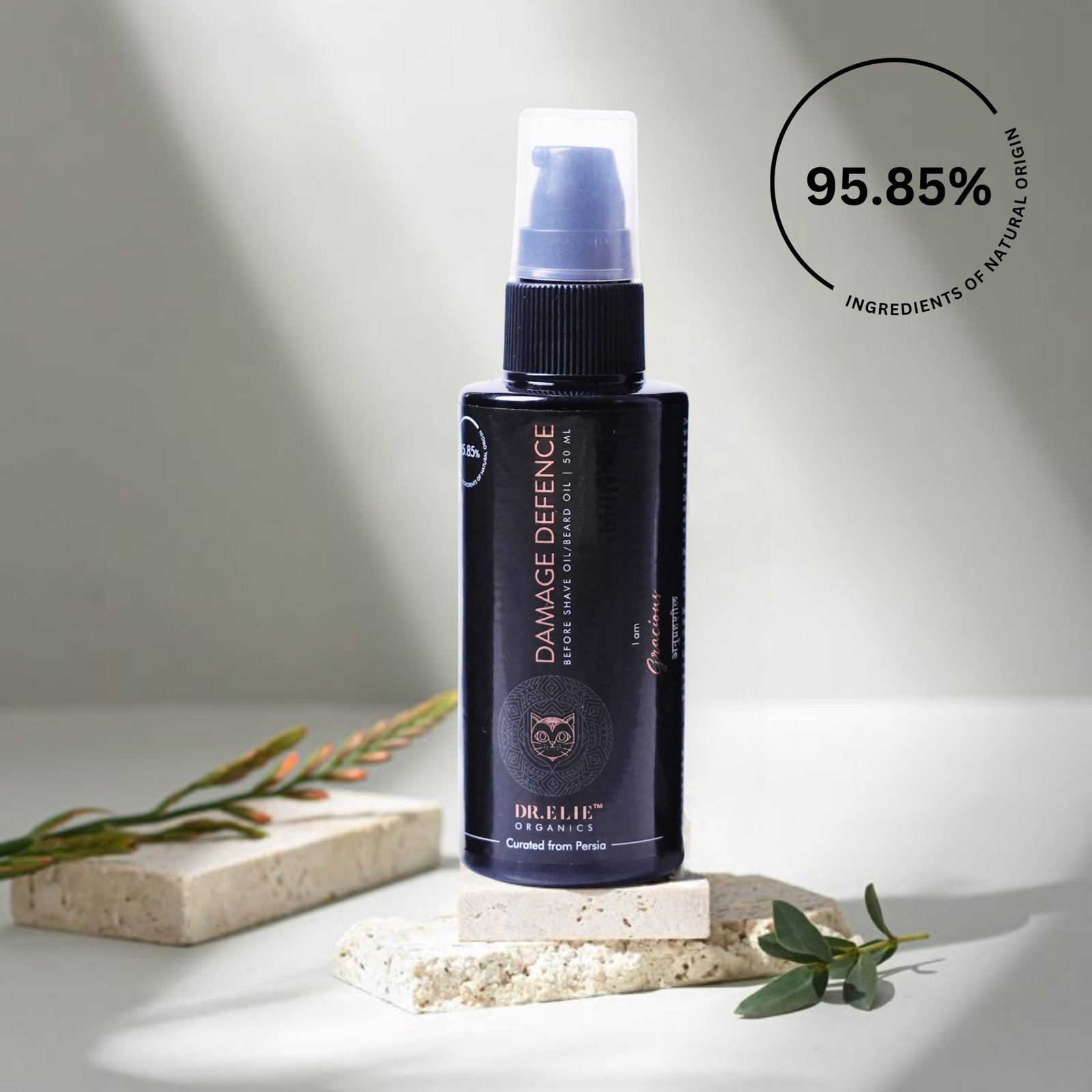 Organic Beard & Before Shave Oil (50ml) - Image 5