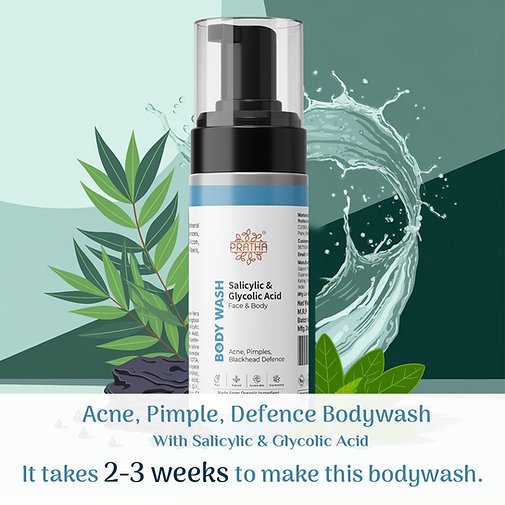 Salicylic & Glycolic Acid - Foaming Face & Body wash (200ml) - Image 3