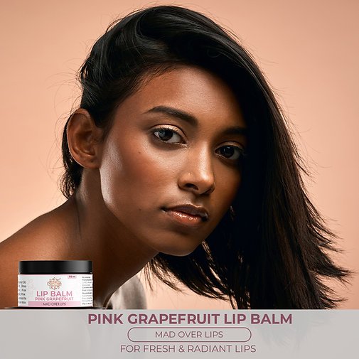Natural Pink Grapefruit Lip Balm (10ml) - Image 3
