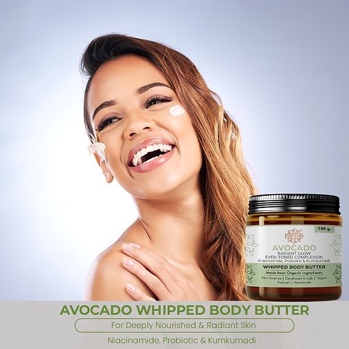 Whipped Body Butter – Avocado | Radiant Glow Even-Toned Complexion (100 gm) - Image 4