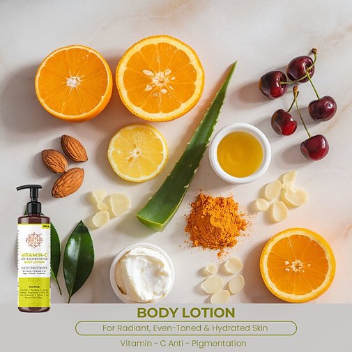 Vitamin C Body Lotion | Anti Pigmentation - Glow Boost Formula (200 ml) - Image 3