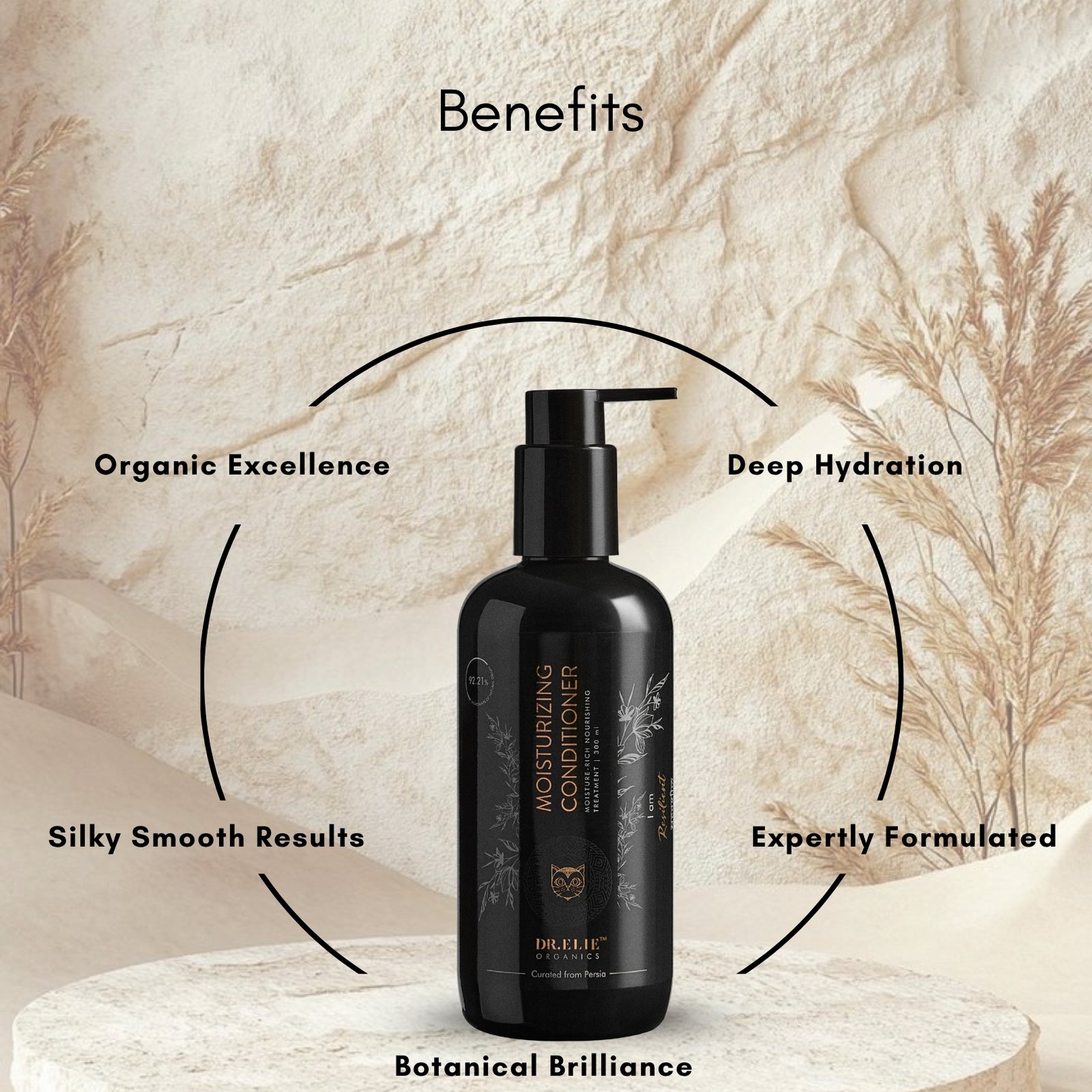 Dr. Elie Organics Moisturising Conditioner (300ml) - Image 2