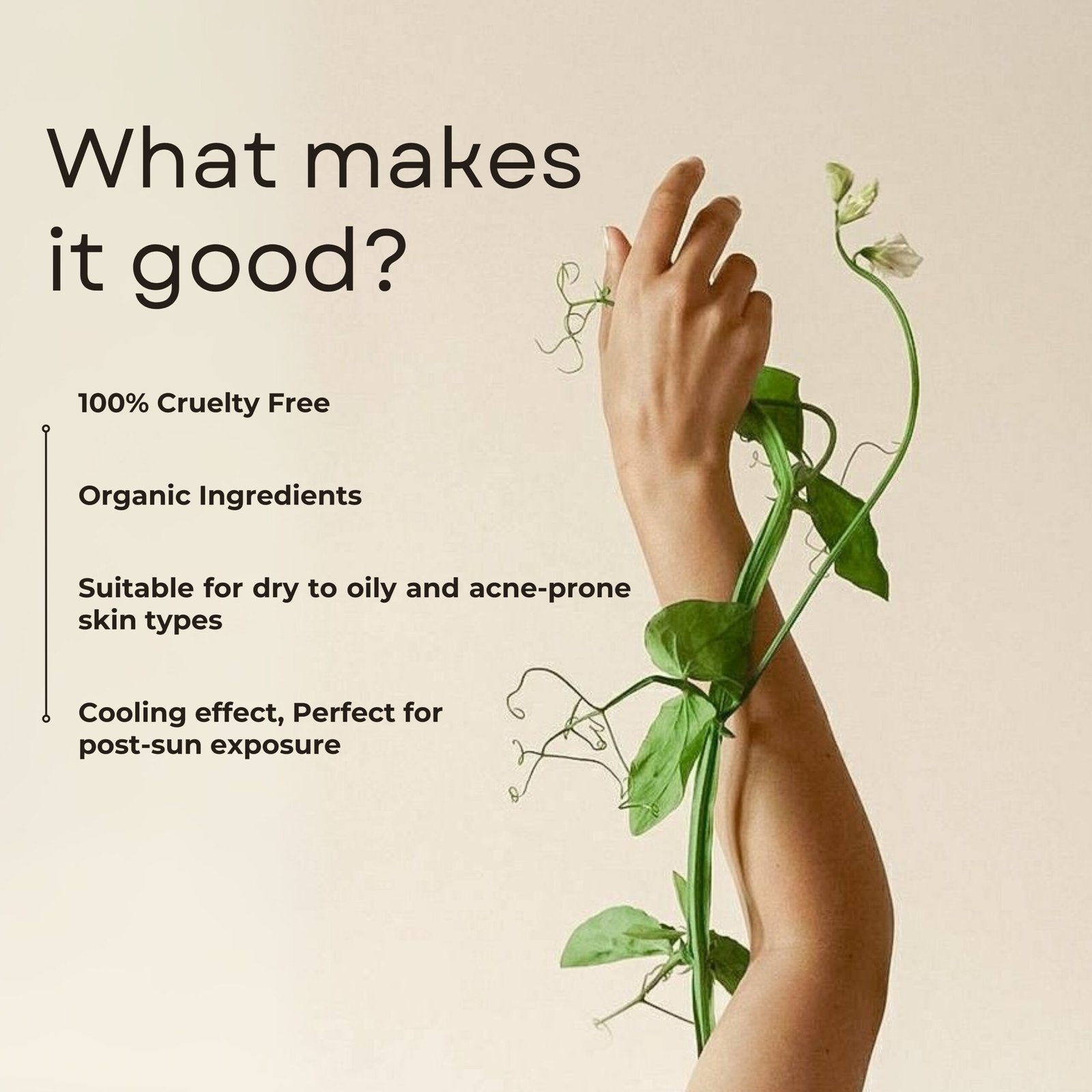 Soothing Aloe & Cucumber Face Gel (30 ml) - Image 5