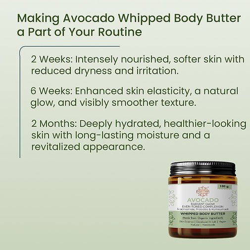 Whipped Body Butter – Avocado | Radiant Glow Even-Toned Complexion (100 gm) - Image 2