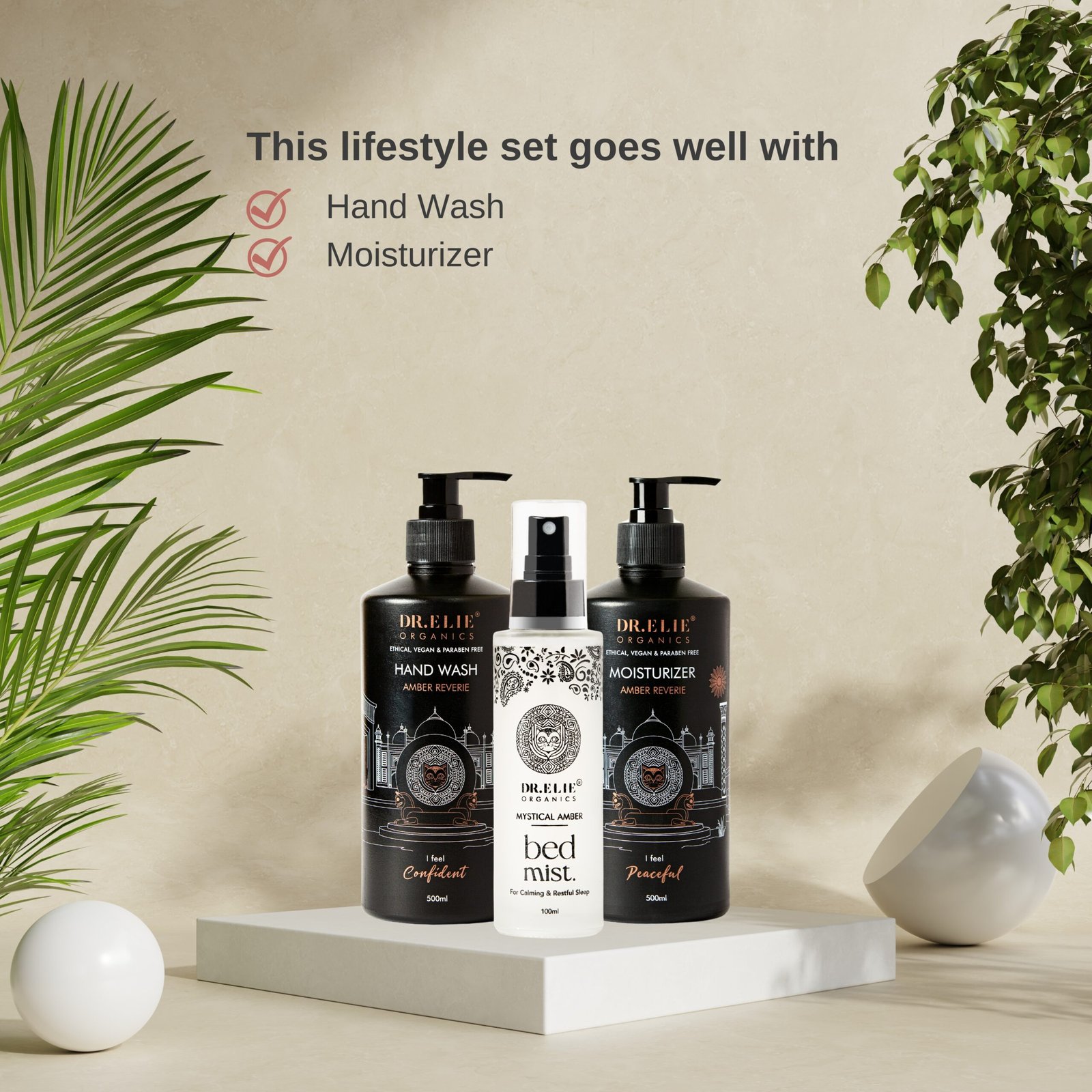 Mystical Amber Bed Mist for Calming & Restful Sleep (100ml) - Image 3