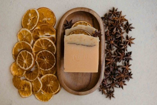Spiced Orange Luxury Cold Process Soap - Image 3