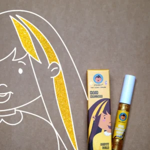 Kids-Friendly Pumpky Hair Mascara – Goofy Gold (8 ml)