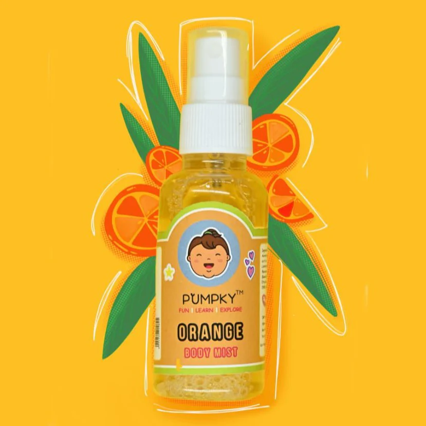 Kids-Friendly Pumpky Orange Body Mist (50 ml)