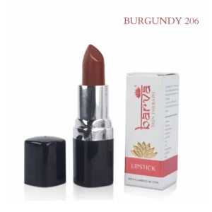 Burgundy - 206 I Barva Natural Ghee-enriched Lipstick (4.3g)
