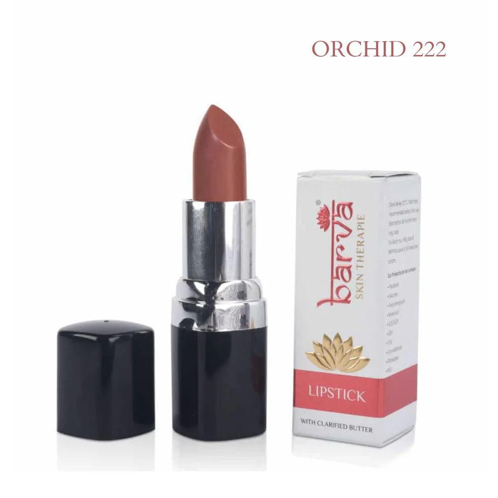 Orchid – 222 I Barva Natural Ghee-enriched Lipstick (4.3g)