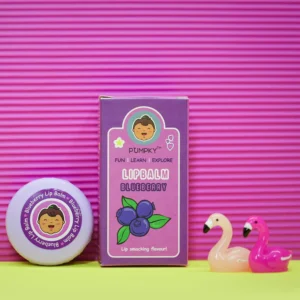 Kids-Friendly Pumpky Blueberry Lip Balm (10 gm)