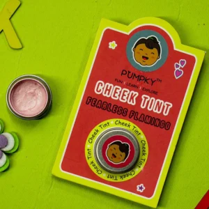 Kids-Friendly Pumpky Cheek Tint - Fearless Flamingo (5 gm)