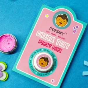 Kids-Friendly Pumpky Cheek Tint - Perky Pink (5gm)