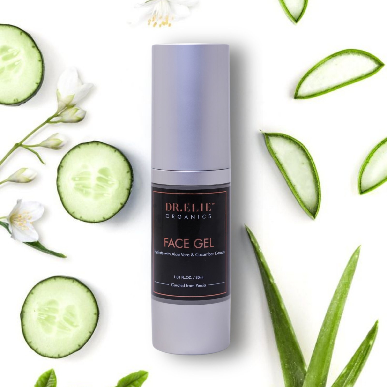 Soothing Aloe & Cucumber Face Gel (30 ml) - Image 8