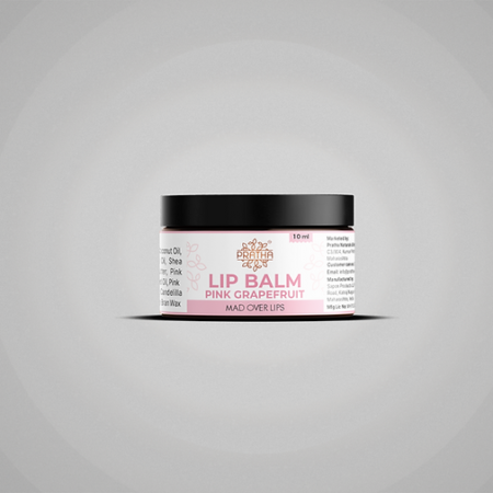 Natural Pink Grapefruit Lip Balm (10ml)