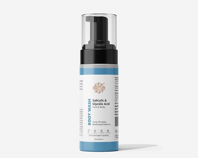 Salicylic & Glycolic Acid - Foaming Face & Body wash (200ml)