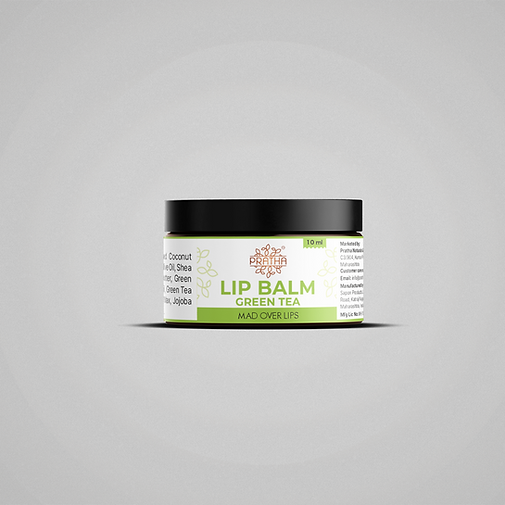 Natural Green Tea Lip Balm (10ml)