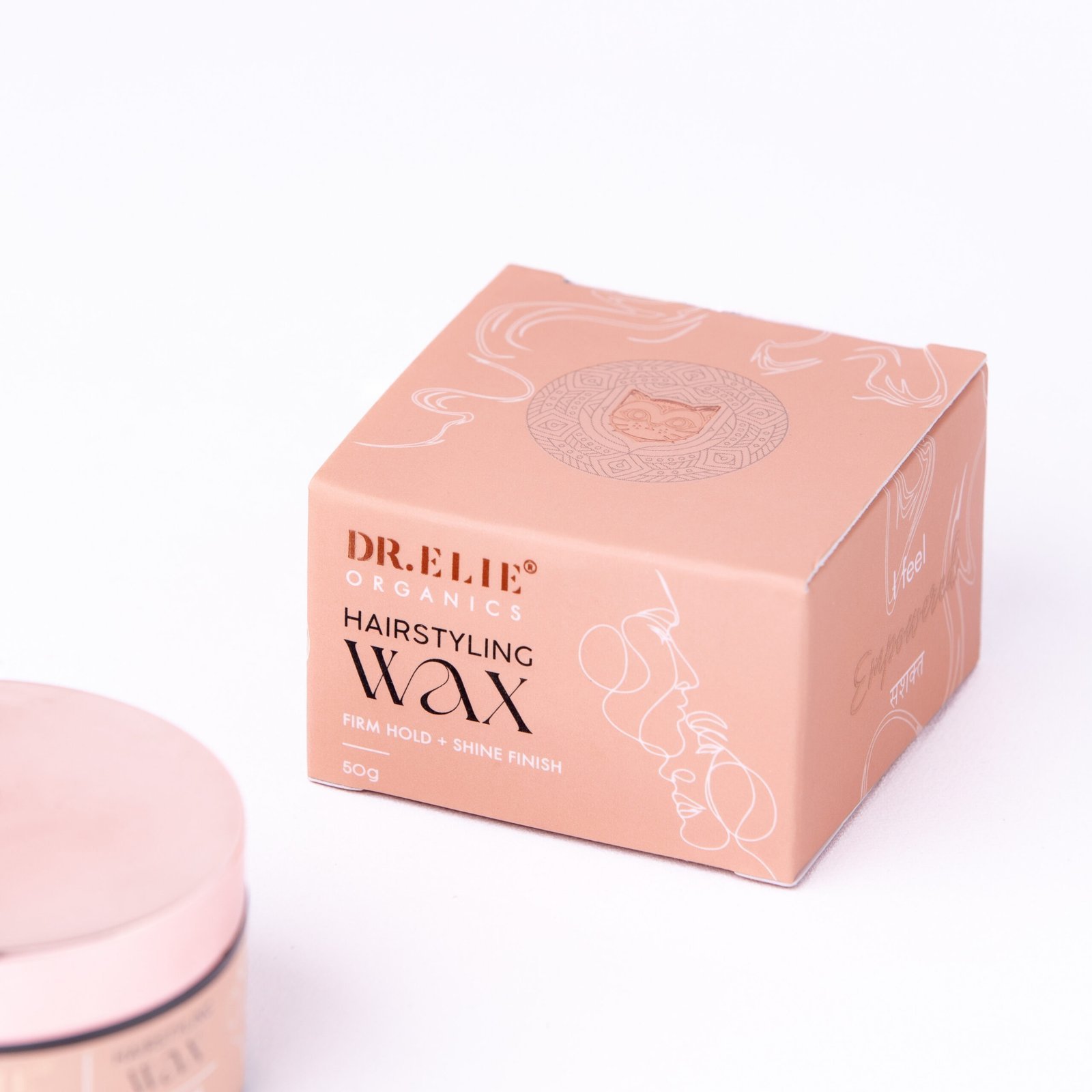 Hairstyling Wax for Strong Hold and Matte Finish (50g ) - Image 9