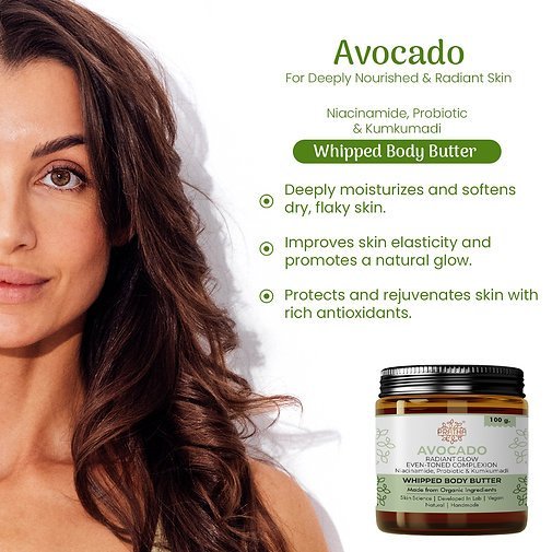Whipped Body Butter – Avocado | Radiant Glow Even-Toned Complexion (100 gm) - Image 5
