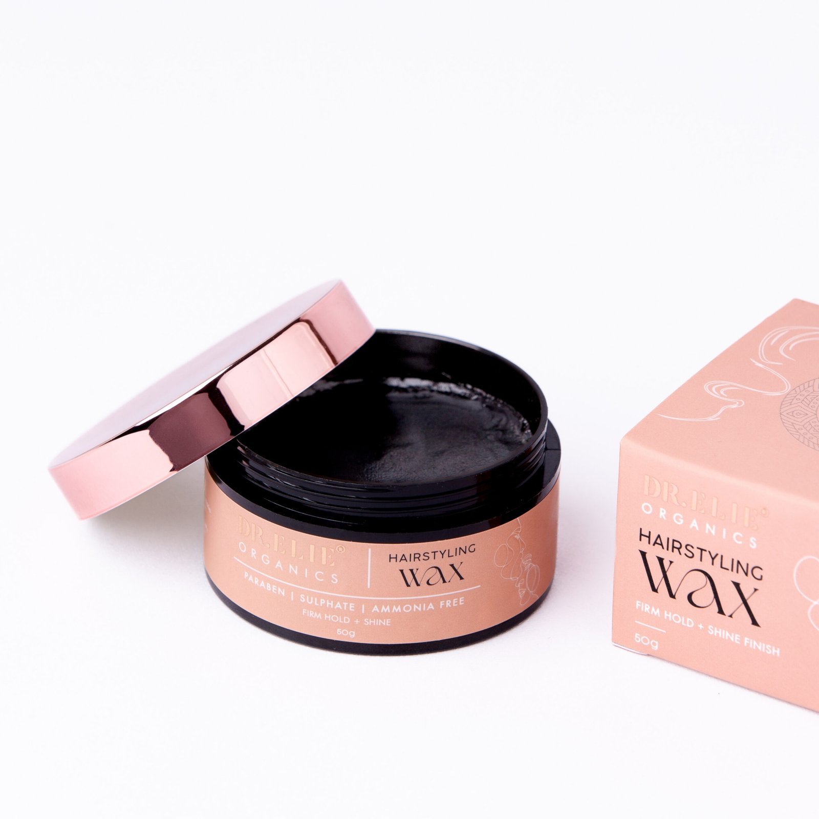 Hairstyling Wax for Strong Hold and Matte Finish (50g ) - Image 8
