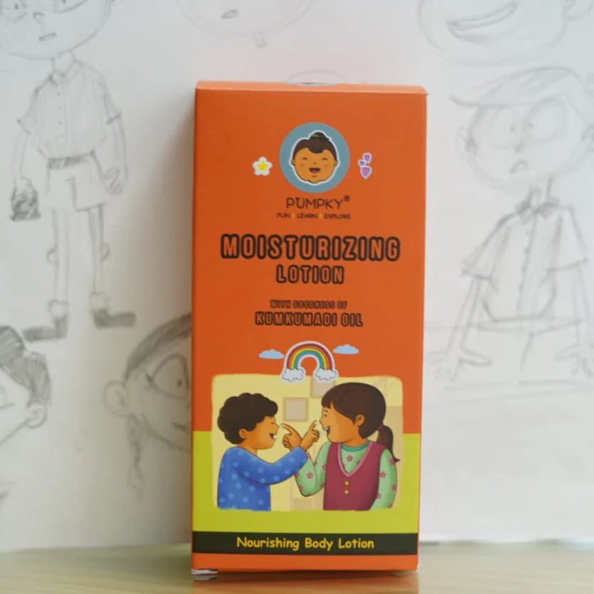 Kids-Friendly Pumpky Moisturiser with Kumkumadi Oil (50 gm) - Image 2