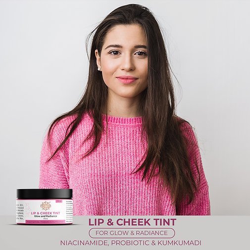 Lip & Cheek Tint- Glow and Radiance (10ml) - Image 2
