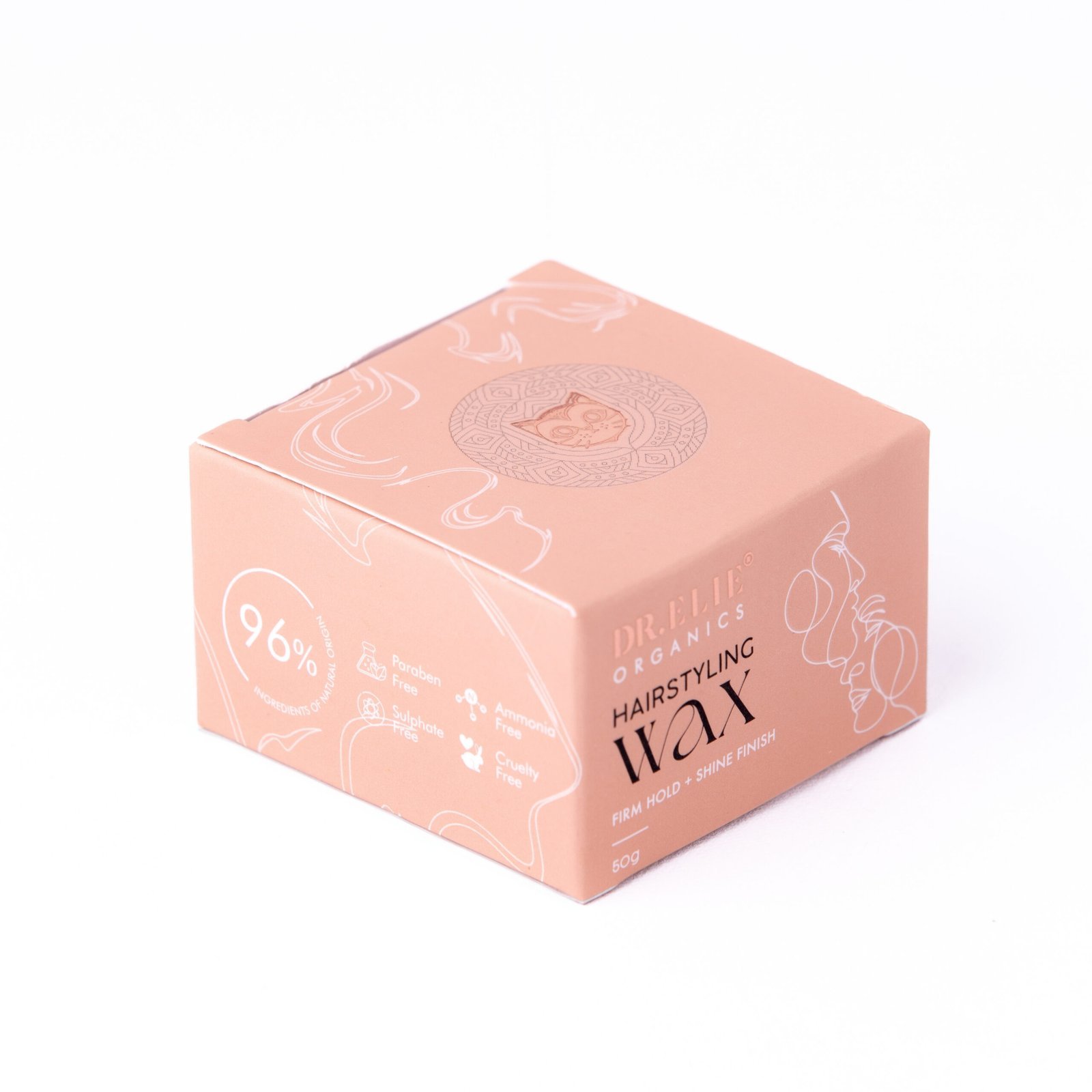 Hairstyling Wax for Strong Hold and Matte Finish (50g ) - Image 7
