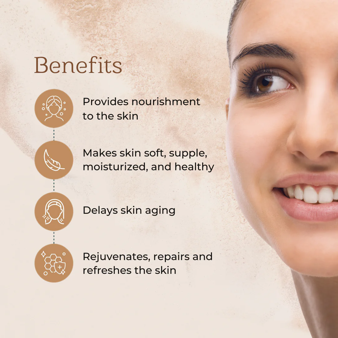 Charya Face Oil – Nourishing Oil for Dry, Dull & Sensitive Skin - Image 3