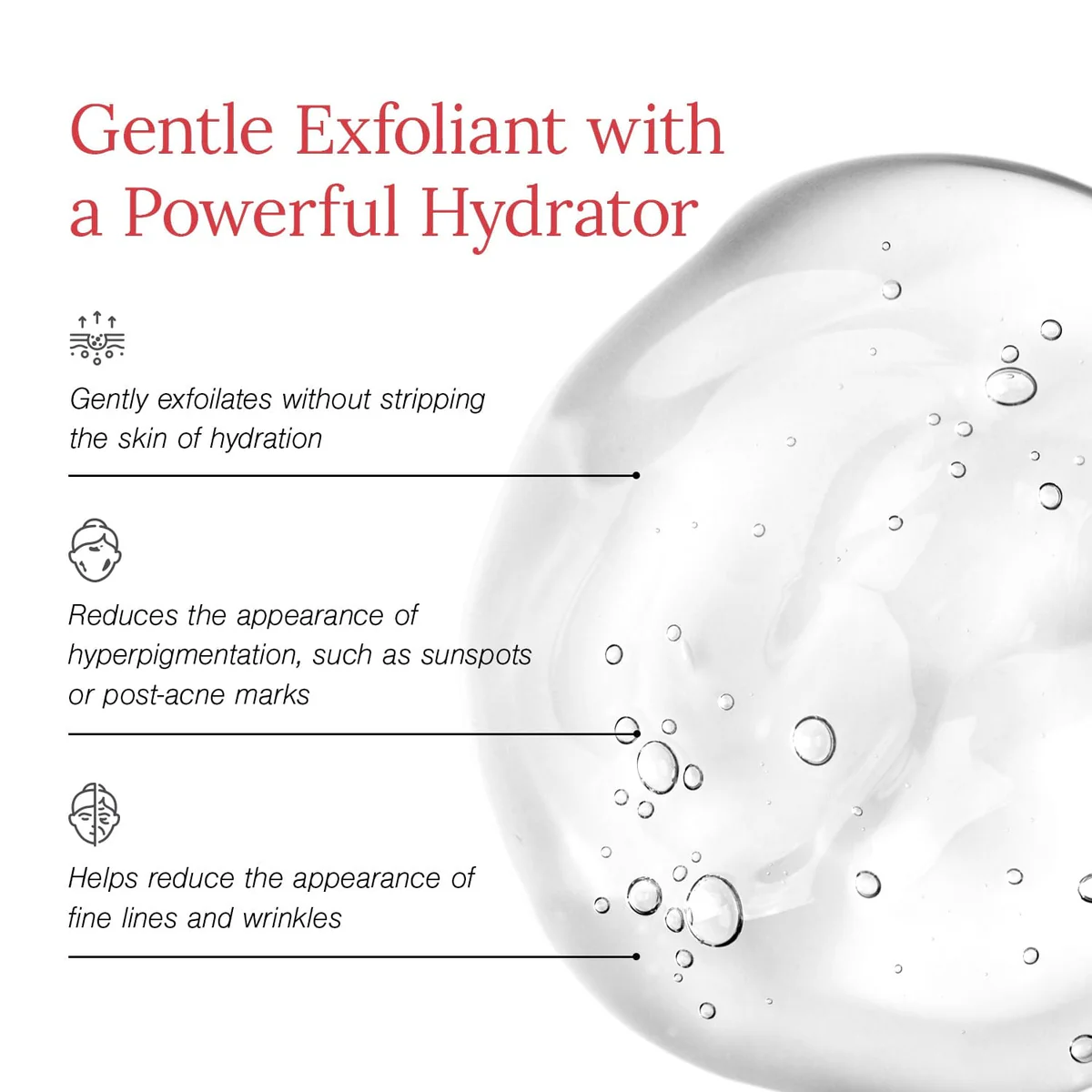Juicy Chemistry 5% Lactic Acid + 3% Flower Acids Face Serum - Image 3