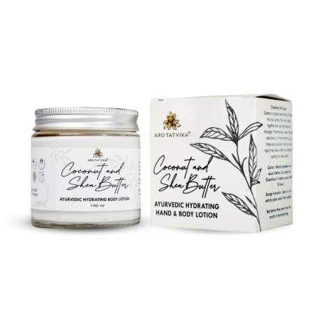 coconut and shea butter hydrating body lotion