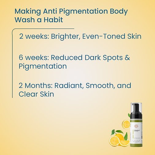 Vitamin C- Anti Pigmentation – Foaming Face & Body wash (200ml) - Image 5
