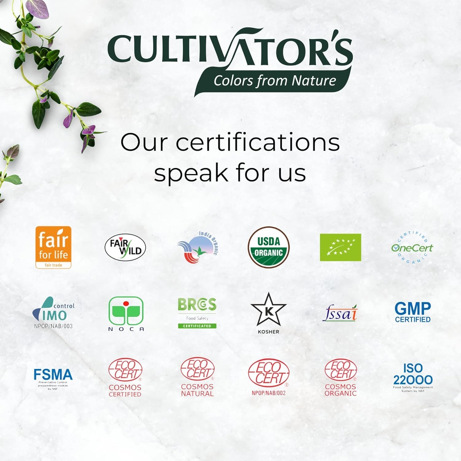 Cultivator's Organic Hair Colour - Organic Herbal Colour for Women and Men - Ammonia Free Hair Coloring Powder - Natural Colour Without Chemical, (Black) - 100g - Image 6