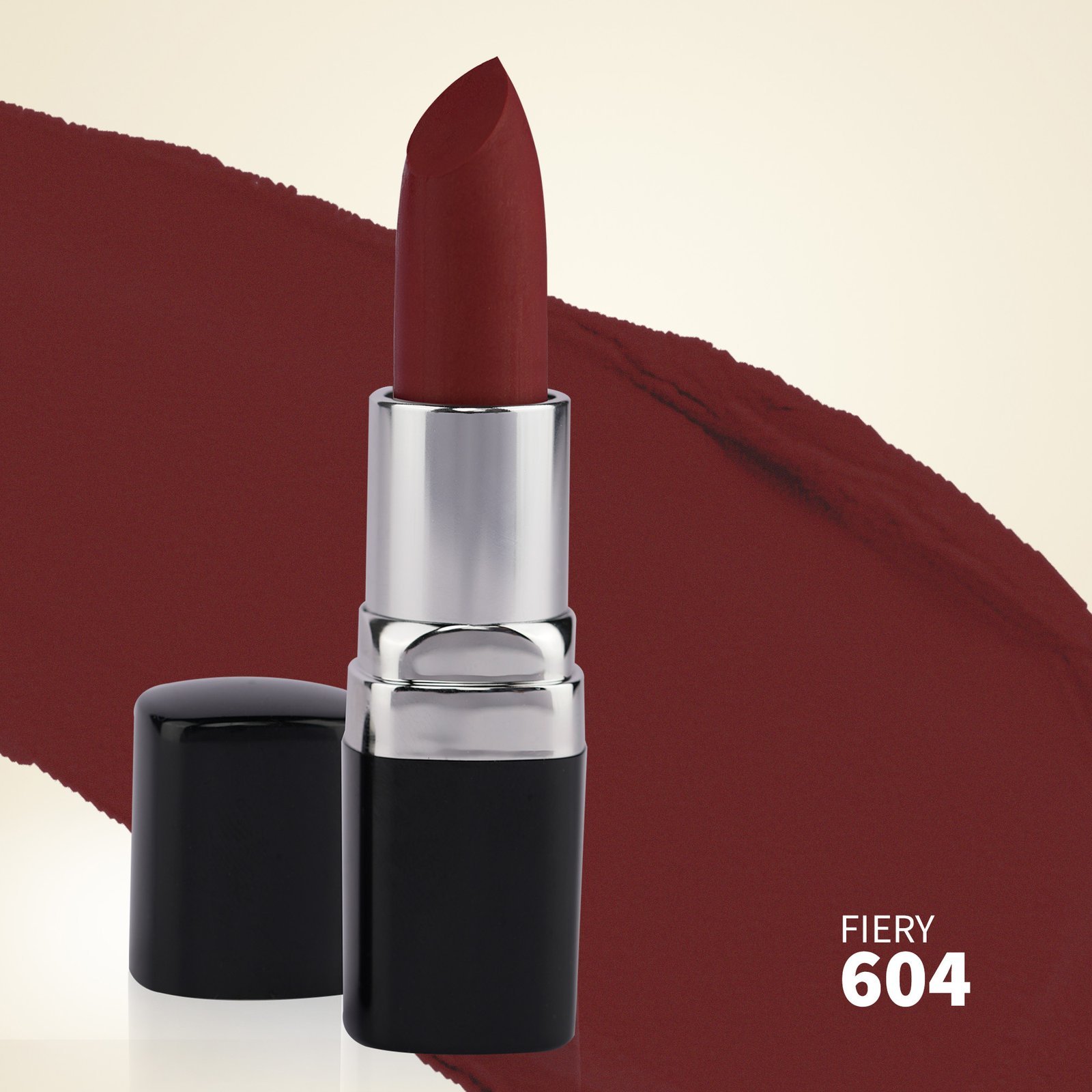Fiery - 604 I Barva Natural Ghee-enriched Lipstick (4.3g) - Image 8