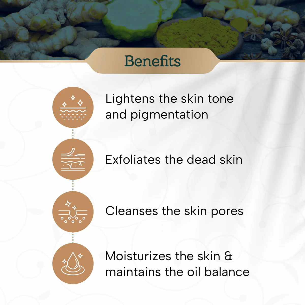 Ubtan – Ayurvedic Cleanser for Dull, & Uneven Skin - Image 7
