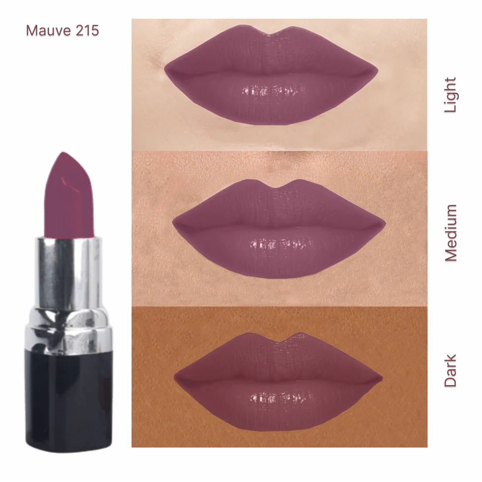 Mauve - 215 I Barva Natural Ghee-enriched Lipstick (4.3g) - Image 7
