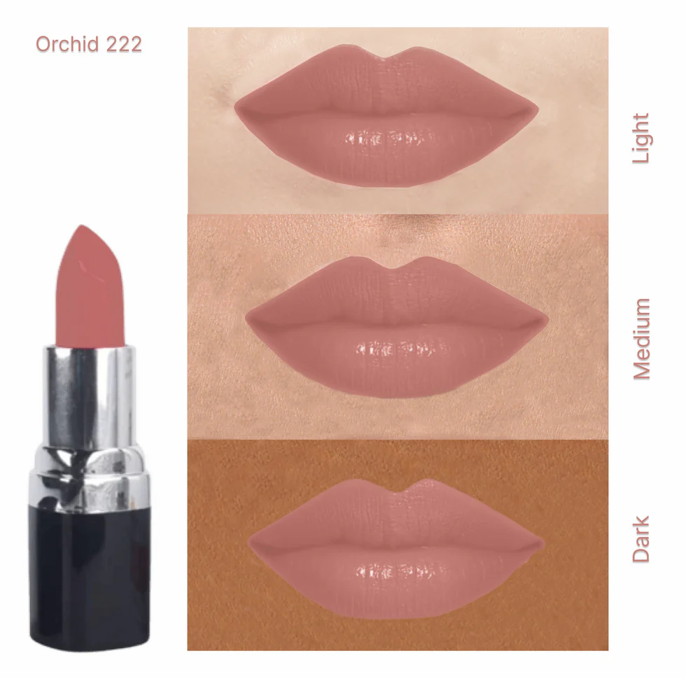 Orchid - 222 I Barva Natural Ghee-enriched Lipstick (4.3g) - Image 9
