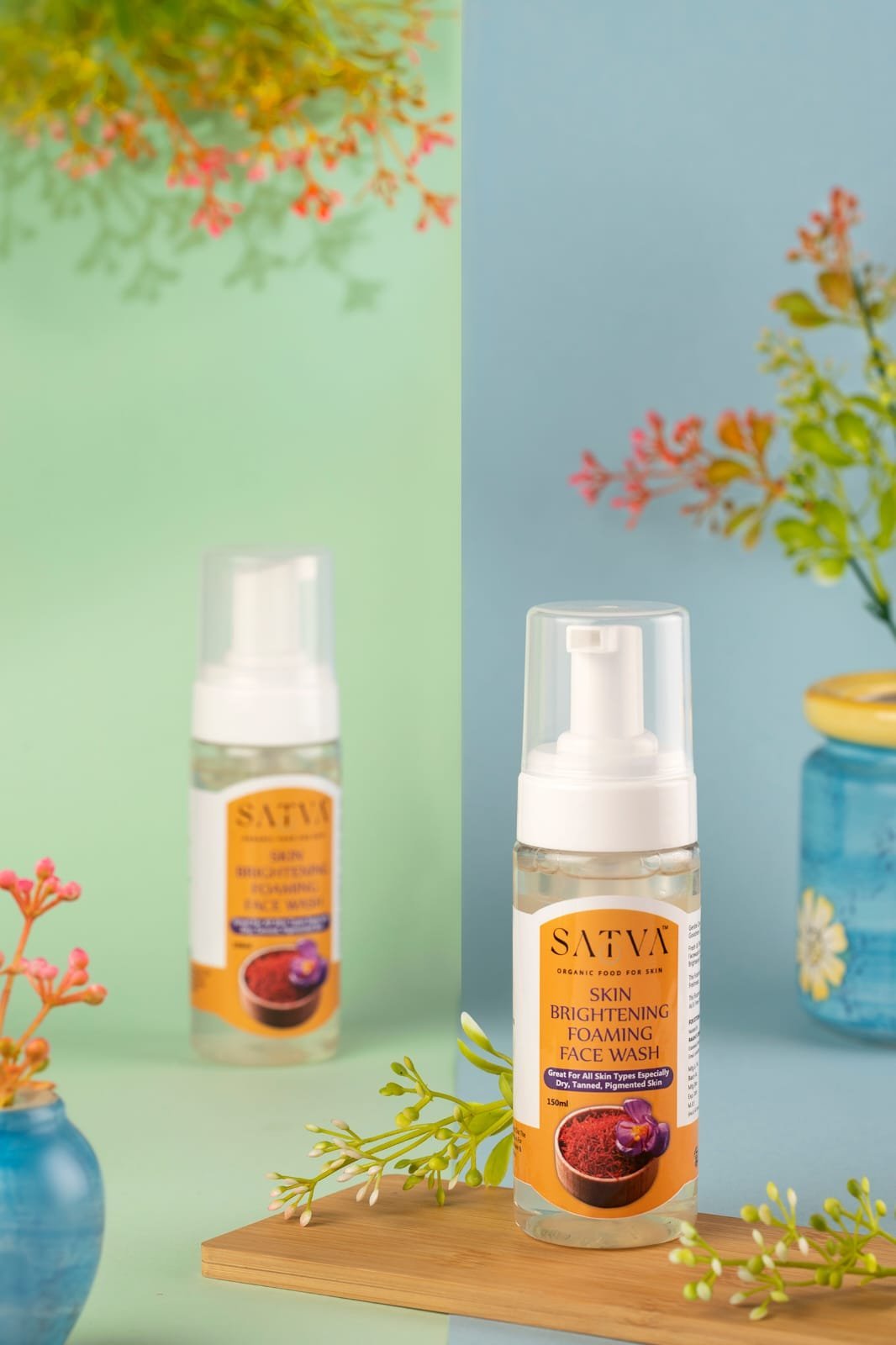 Satva Skin Brightening Foaming Face wash
