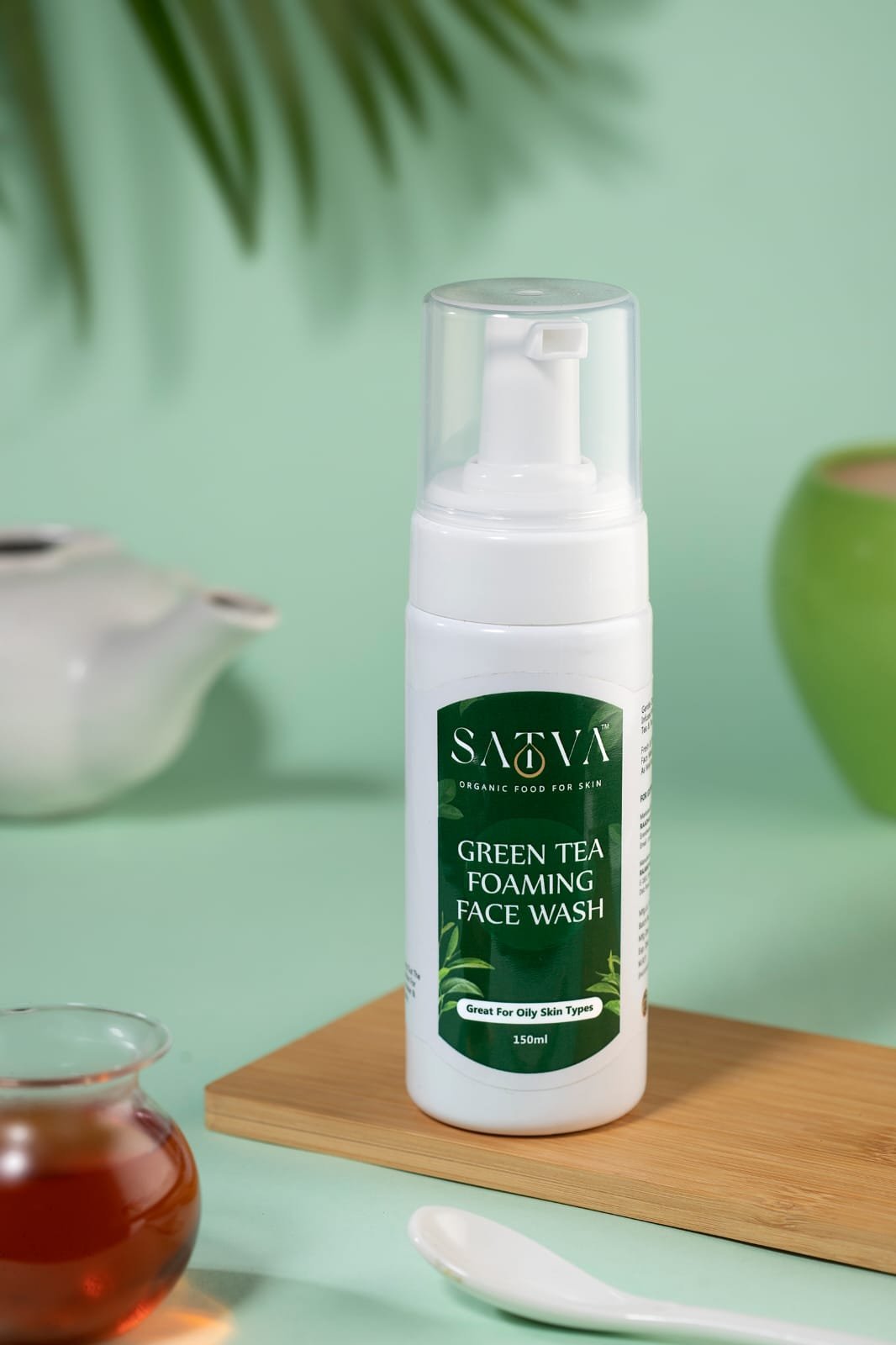 Satva Green Tea Foaming Face wash