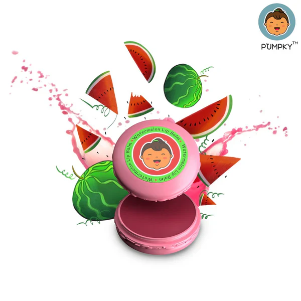 Kids-Friendly Pumpky Watermelon Lip Balm (10 gm) - Image 2