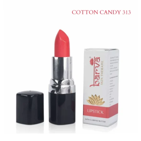 Cotton Candy - 313 I Barva Natural Ghee-enriched Lipstick (4.3g)