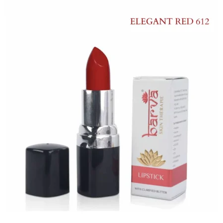 Elegant Red - 612 I Barva Natural Ghee-enriched Lipstick (4.3g)