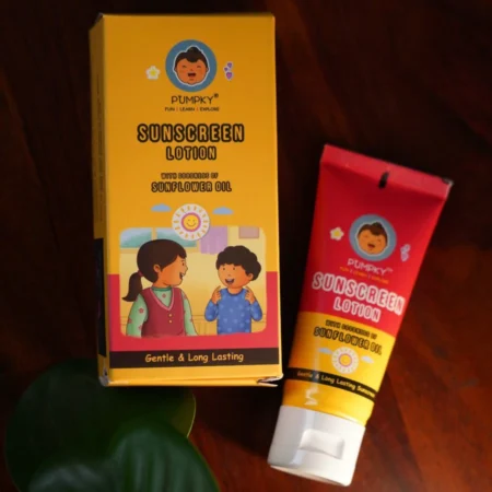 Kids-Friendly Pumpky Sunscreen Lotion with Sunflower Oil (50 gm)