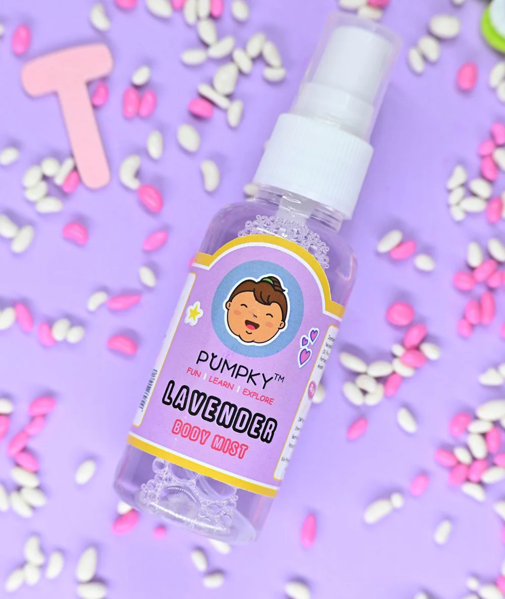 Kids-Friendly Pumpky Lavender Body Mist (50ml) - Image 2