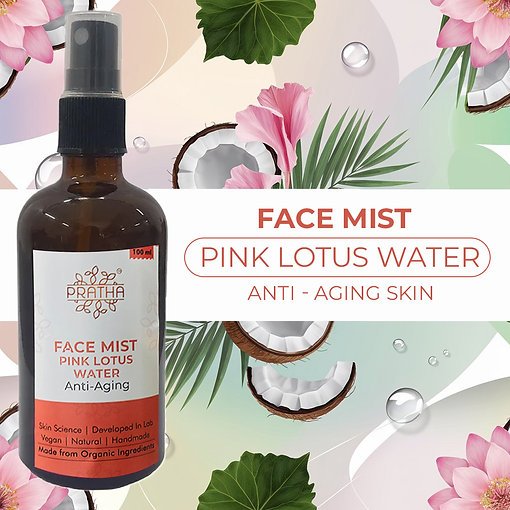 Face Mist – Pure Pink Lotus Water (Anti Aging Toner) 100 ml