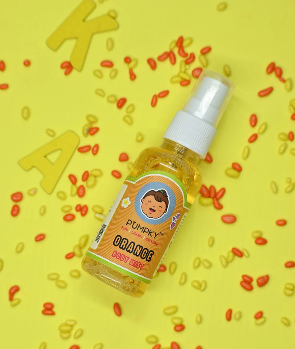 Kids-Friendly Pumpky Orange Body Mist (50 ml) - Image 2
